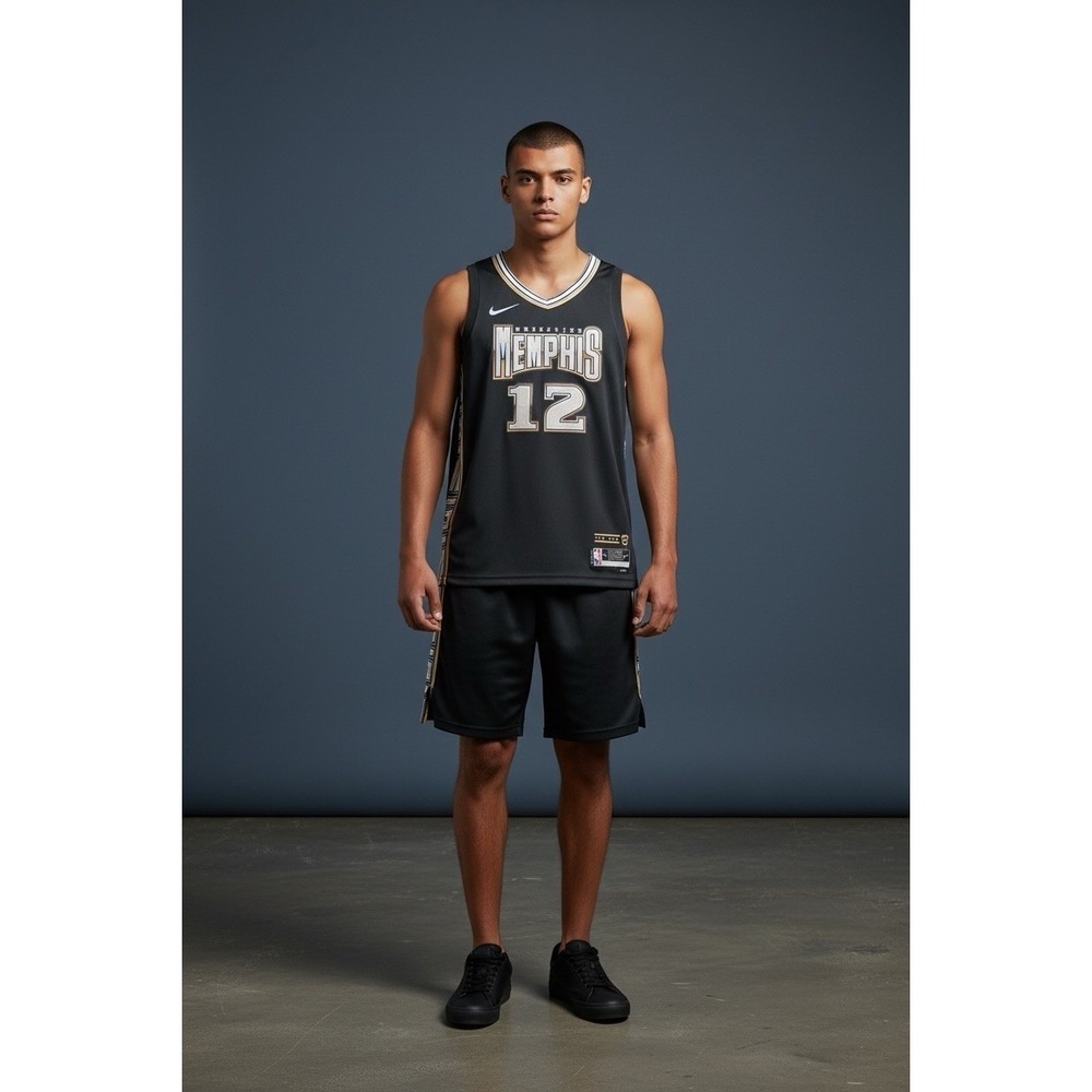 Ja Morant‎ Memphis Grizzlies Nike City Edition Jersey Men's Size XLarge